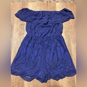 Blue Altard State Romper